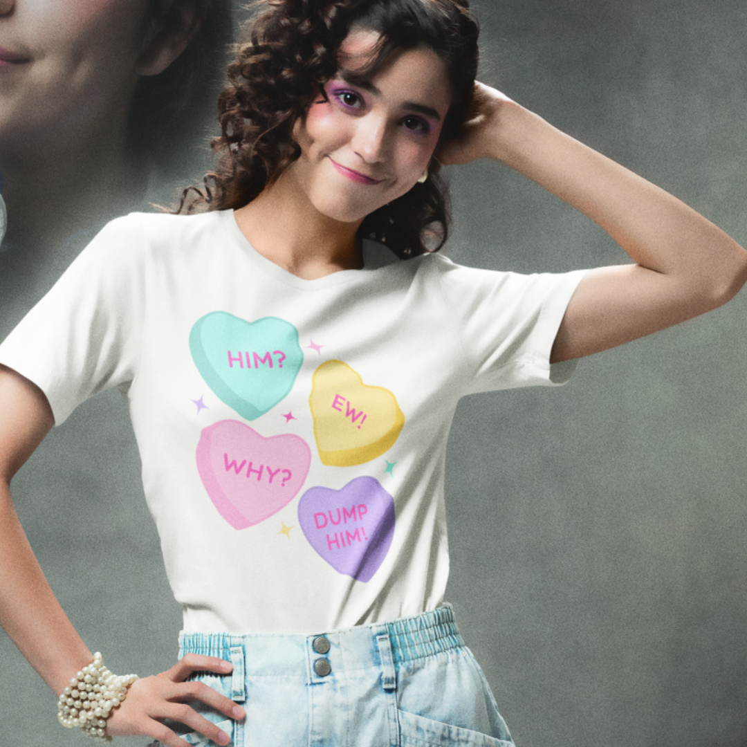 Him? Ew! Why? Dump Him! Unisex t-shirt