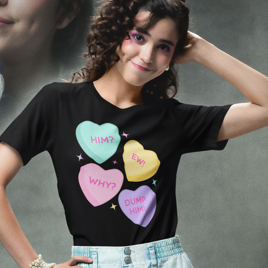 Him? Ew! Why? Dump Him! Unisex t-shirt