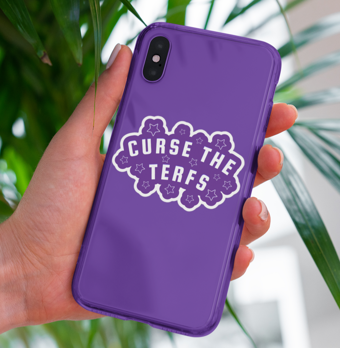 Curse The Terfs Sticker