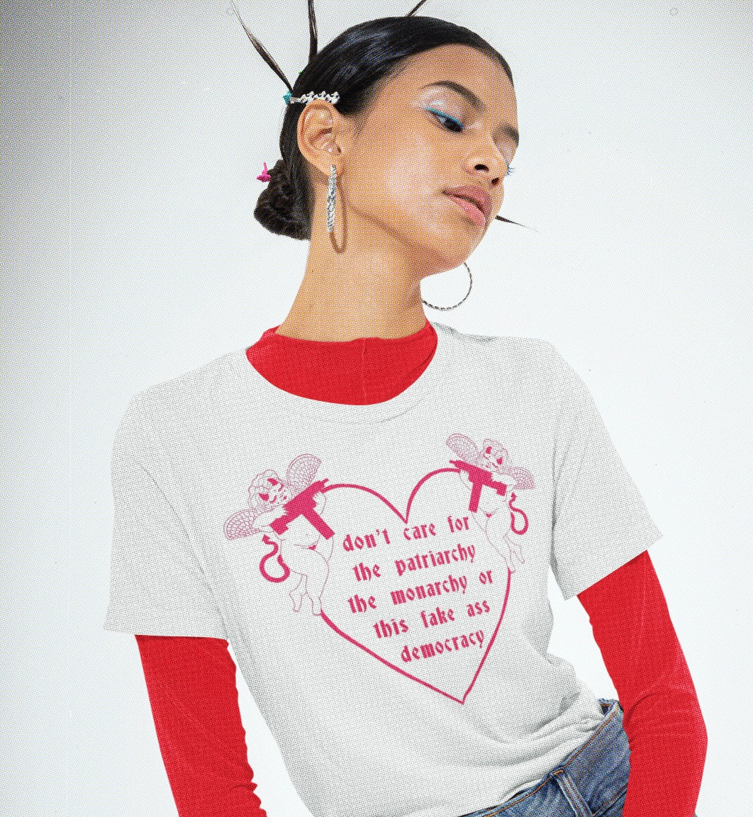 Don’t Care For The Patriarchy Unisex Feminist T-shirt - Shop Women’s Rights T-shirts And Feminist Apparel - Feminist Trash Store