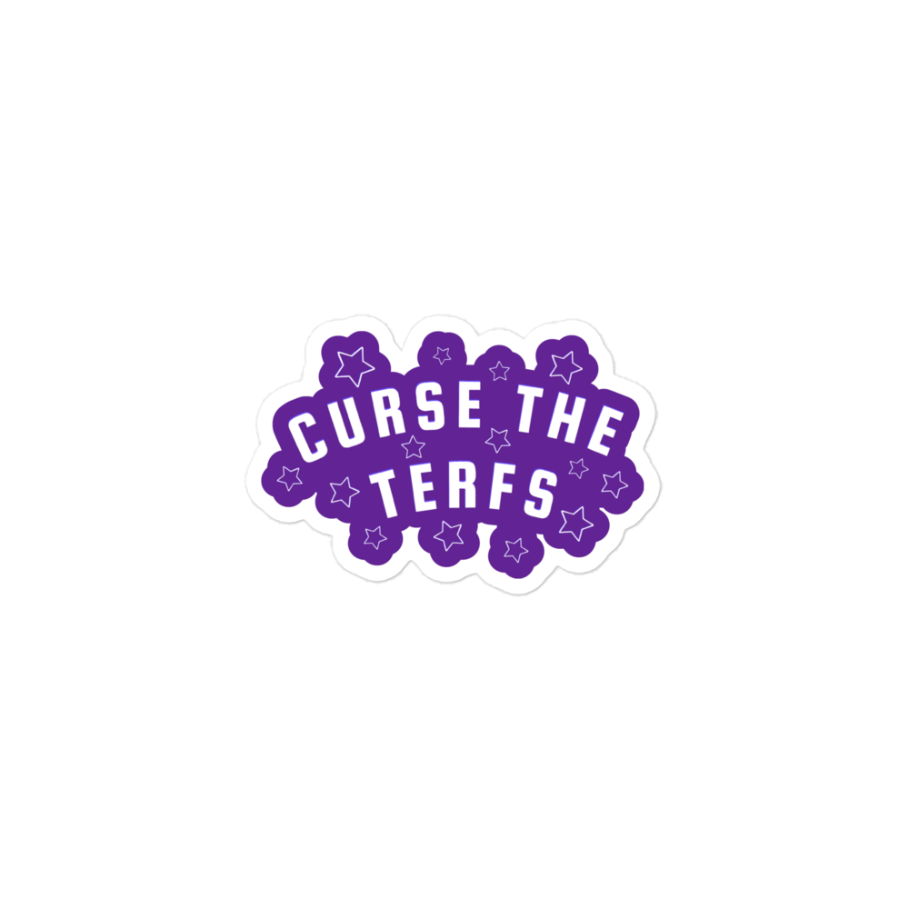 Curse The Terfs Sticker