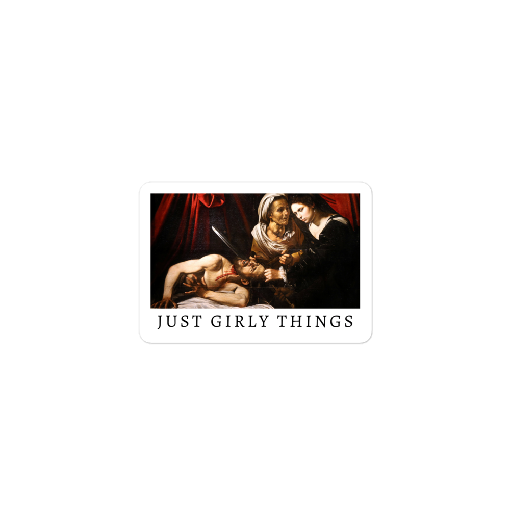 Just Girly Things sticker