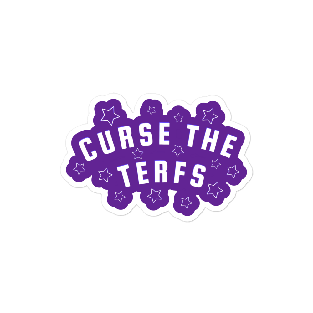 Curse The Terfs Sticker