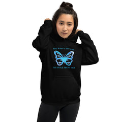 She Wasn’t His Muse He Stole From Her Unisex Feminist Hoodie - Shop Women’s Rights T-shirts - Feminist Trash Store - Black Women’s Hoodie