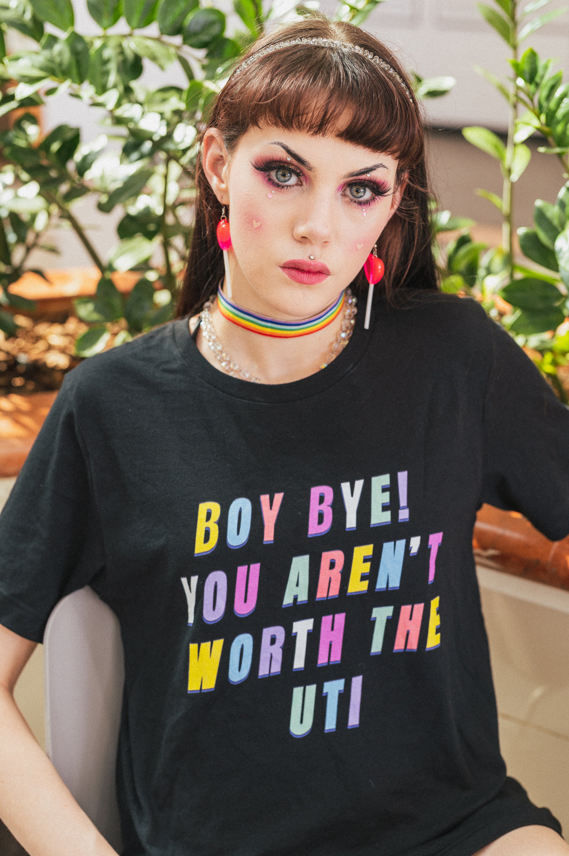 *Boy Bye You Aren't Worth The UTI Unisex T-Shirt - Feminist Trash Store