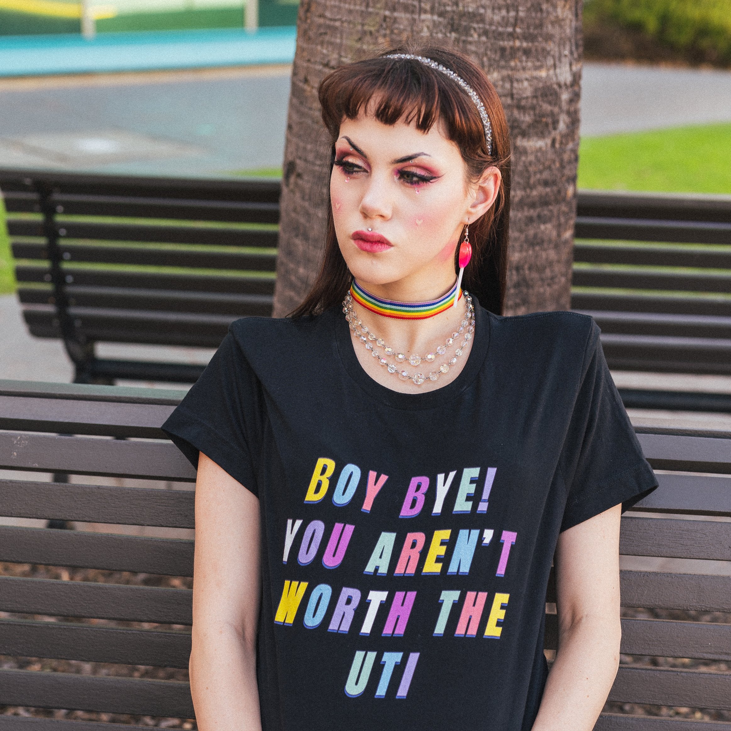 *Boy Bye You Aren't Worth The UTI Unisex T-Shirt - Feminist Trash Store