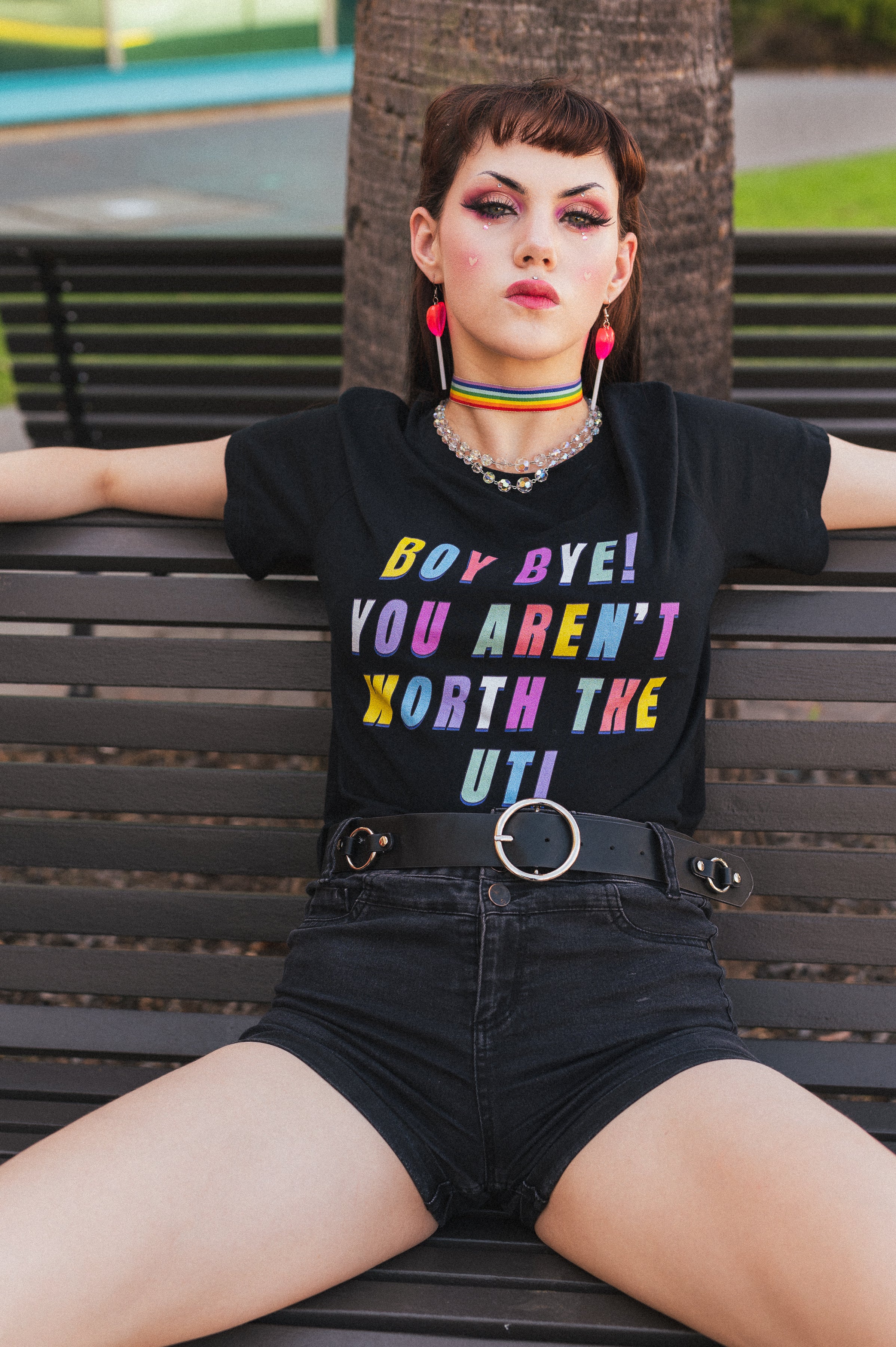 *Boy Bye You Aren't Worth The UTI Unisex T-Shirt - Feminist Trash Store