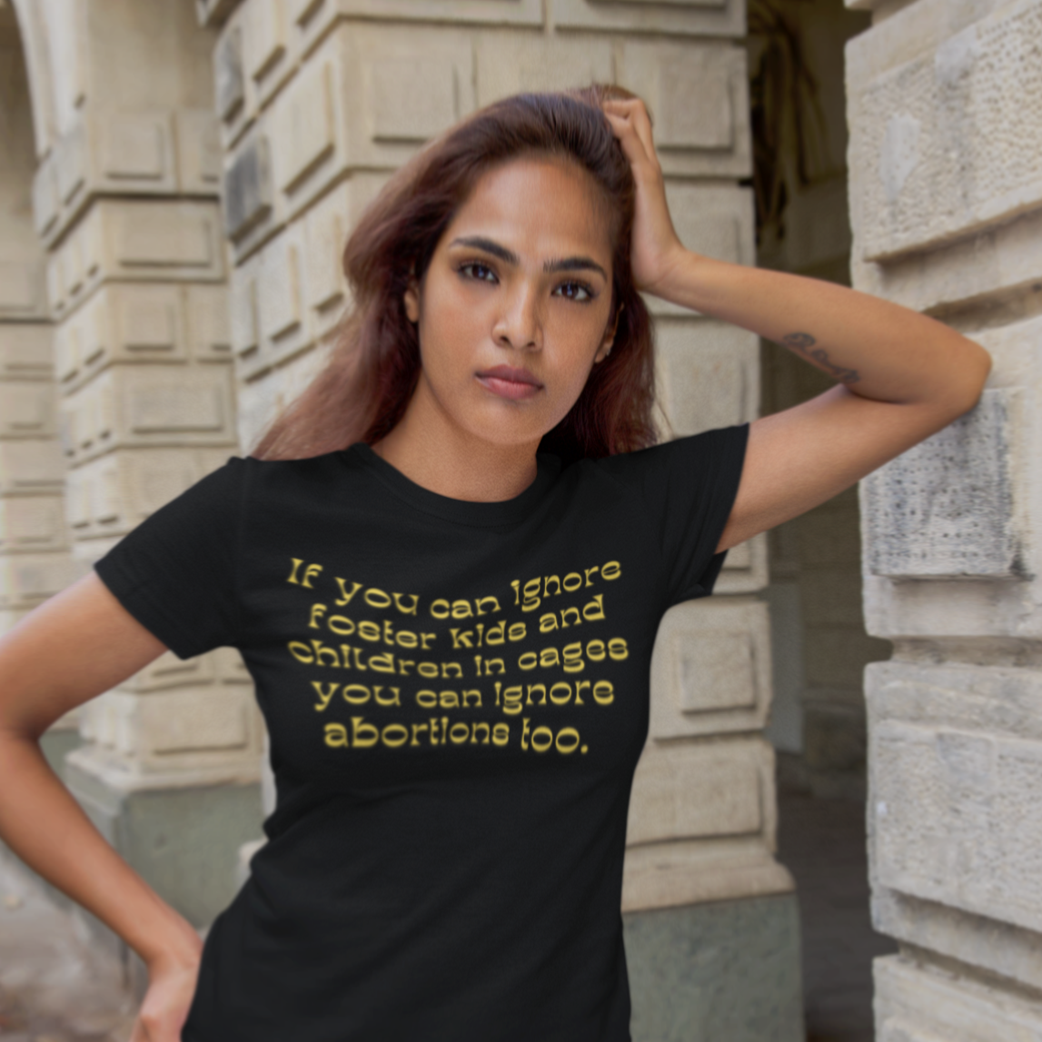 You Can Ignore abortions too Feminist Unisex t-shirt - Shop Women’s Rights T-Shirts - Feminist Trash Store