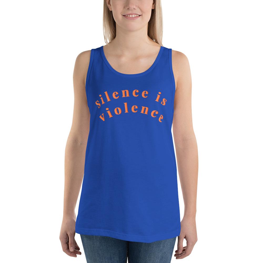 Silence Is Violence Unisex Tank Top - Feminist Trash Store
