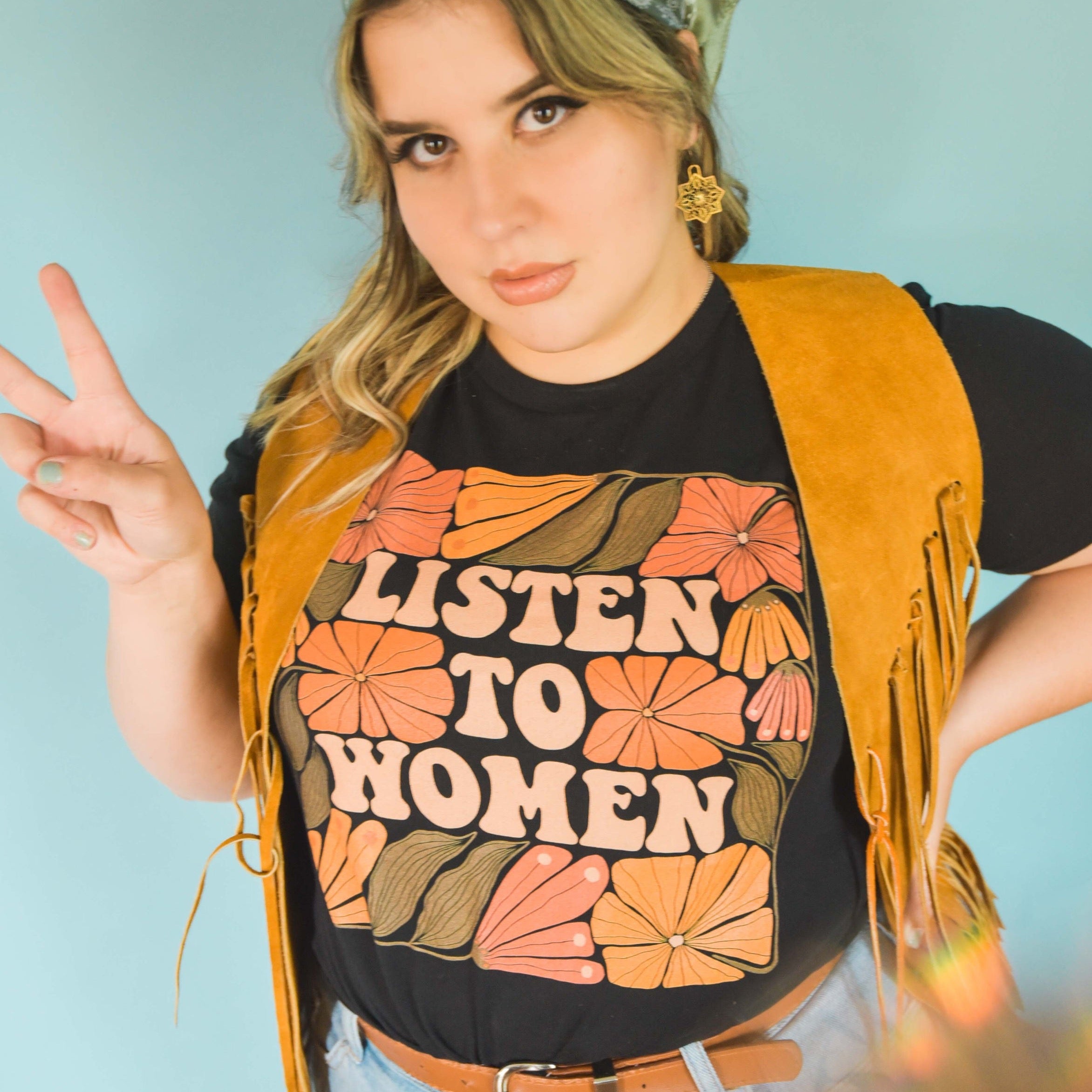 *Listen To Women Unisex T-Shirt - Feminist Trash Store