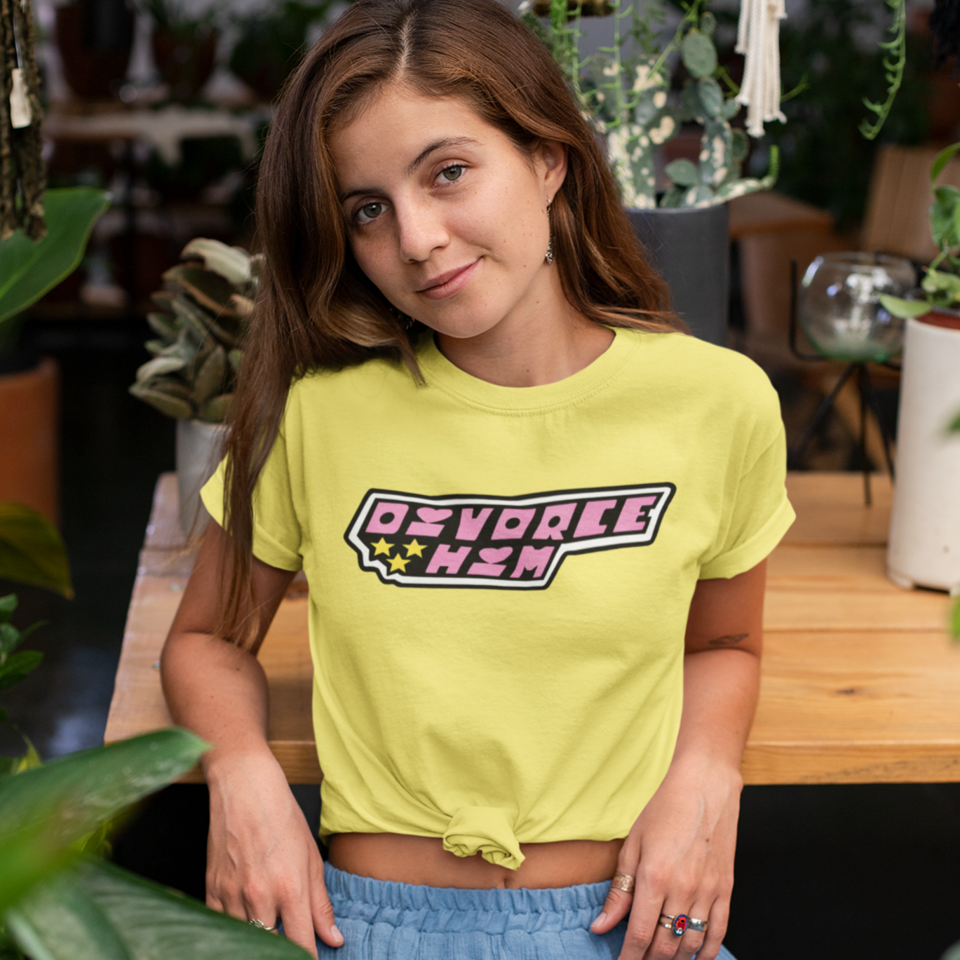 Divorce Him Unisex T-Shirt - Feminist Trash Store