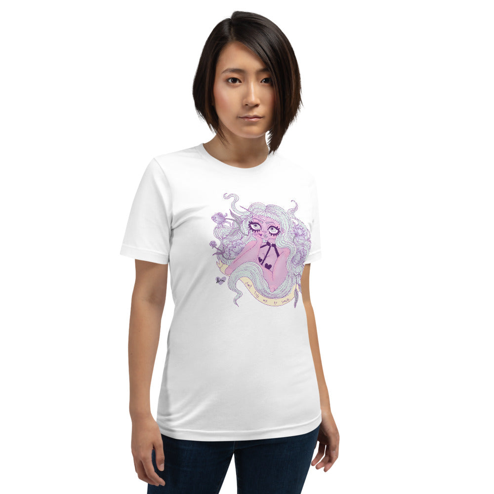 Don’t Tell Me To Smile Short-Sleeve Unisex T-Shirt - Feminist Trash Store