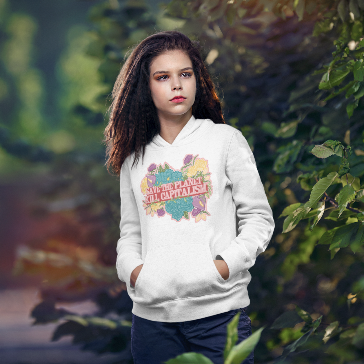 *Save The Planet Kille Capitalism Unisex Hoodie - Feminist Trash Store