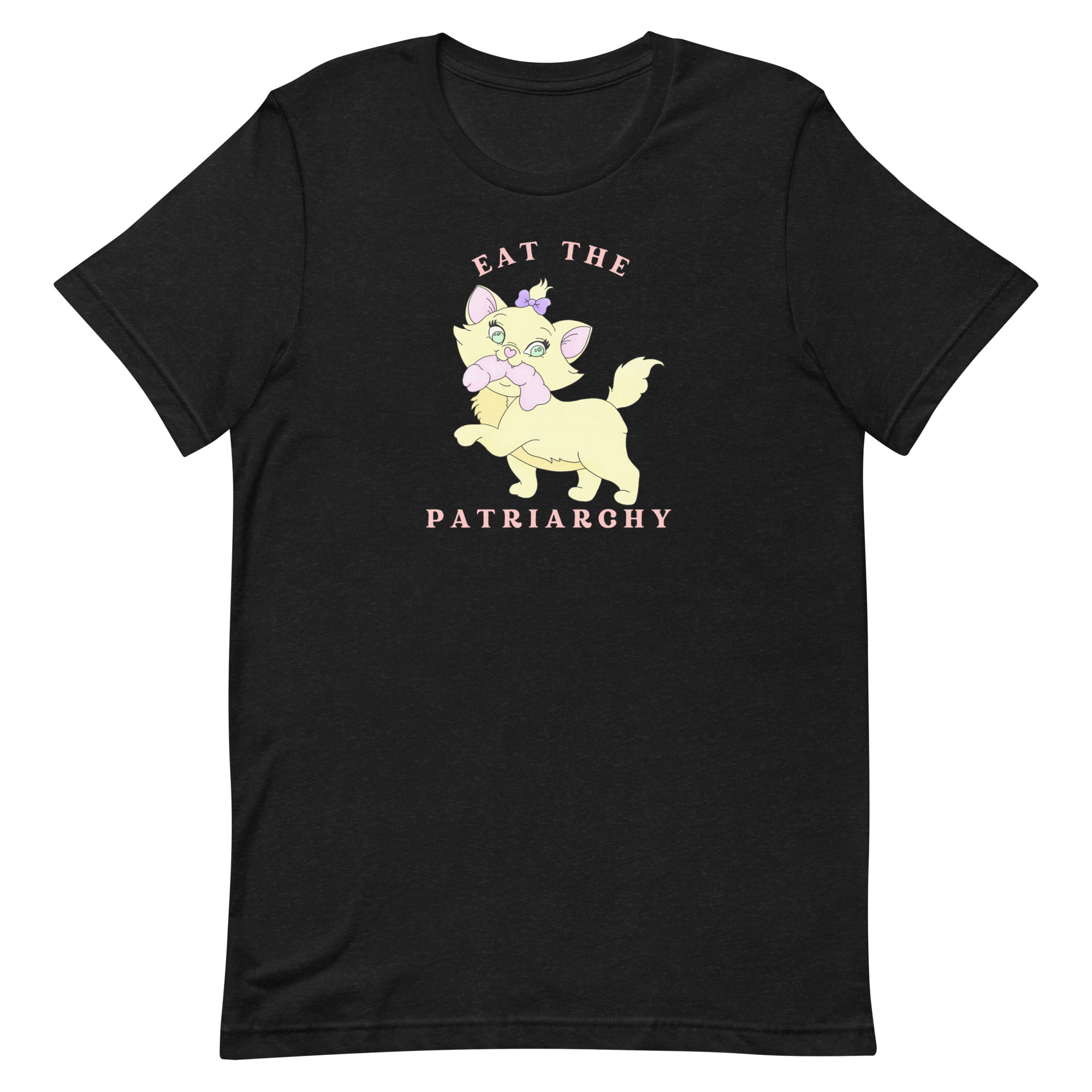 Eat The Patriarchy Unisex Feminist T-shirt - Shop Women’s Rights T-shirts - Feminist Trash Store - Black