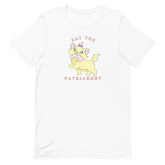 Eat The Patriarchy Unisex Feminist T-shirt - Shop Women’s Rights T-shirts - Feminist Trash Store - White