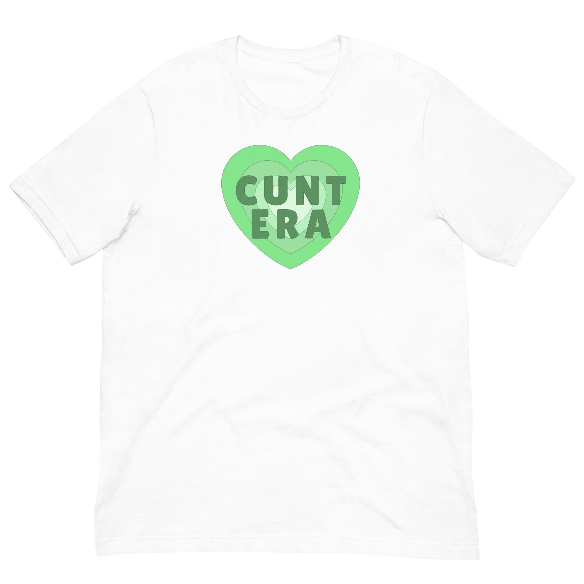 Cunt Era Unisex Feminist T-shirt - Shop Women’s Rights T-shirts - Feminist Trash Store - White