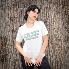 Parent Your Son So His Girlfriend Won’t Have To Unisex Feminist t-shirt - Shop Women’s Rights T-shirts - Feminist Trash Store- Oversized Women’s White Shirt