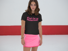 Don’t Be So Testerical! Unisex Feminist T-shirt - Shop Women’s Rights T-shirts - Feminist Trash Store - Black Women’s T-shirt