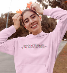 Light Pink Feminist Hoodie - "Instead of Bothering Me, You Should Try Therapy" - Shop Feminist Apparel