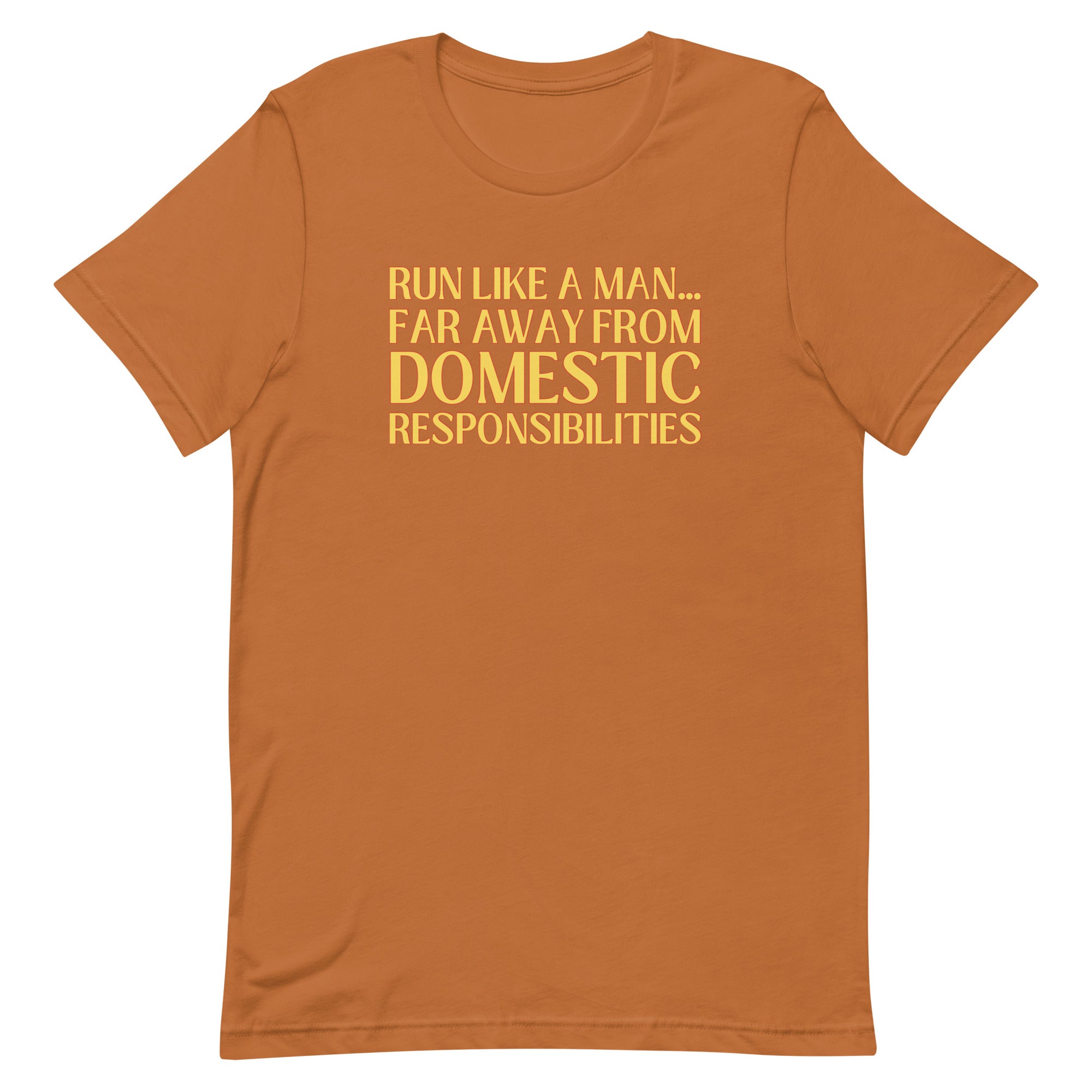 Run Like A Man Unisex Feminist t-shirt - Shop Women’s Rights T-shirts - Feminist Trash Store - Toast