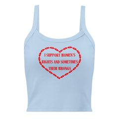 I Support Women’s Wrongs Tank Top