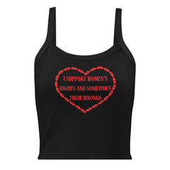 I Support Women’s Wrongs Tank Top