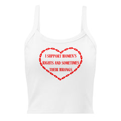 I Support Women’s Wrings Tank Top