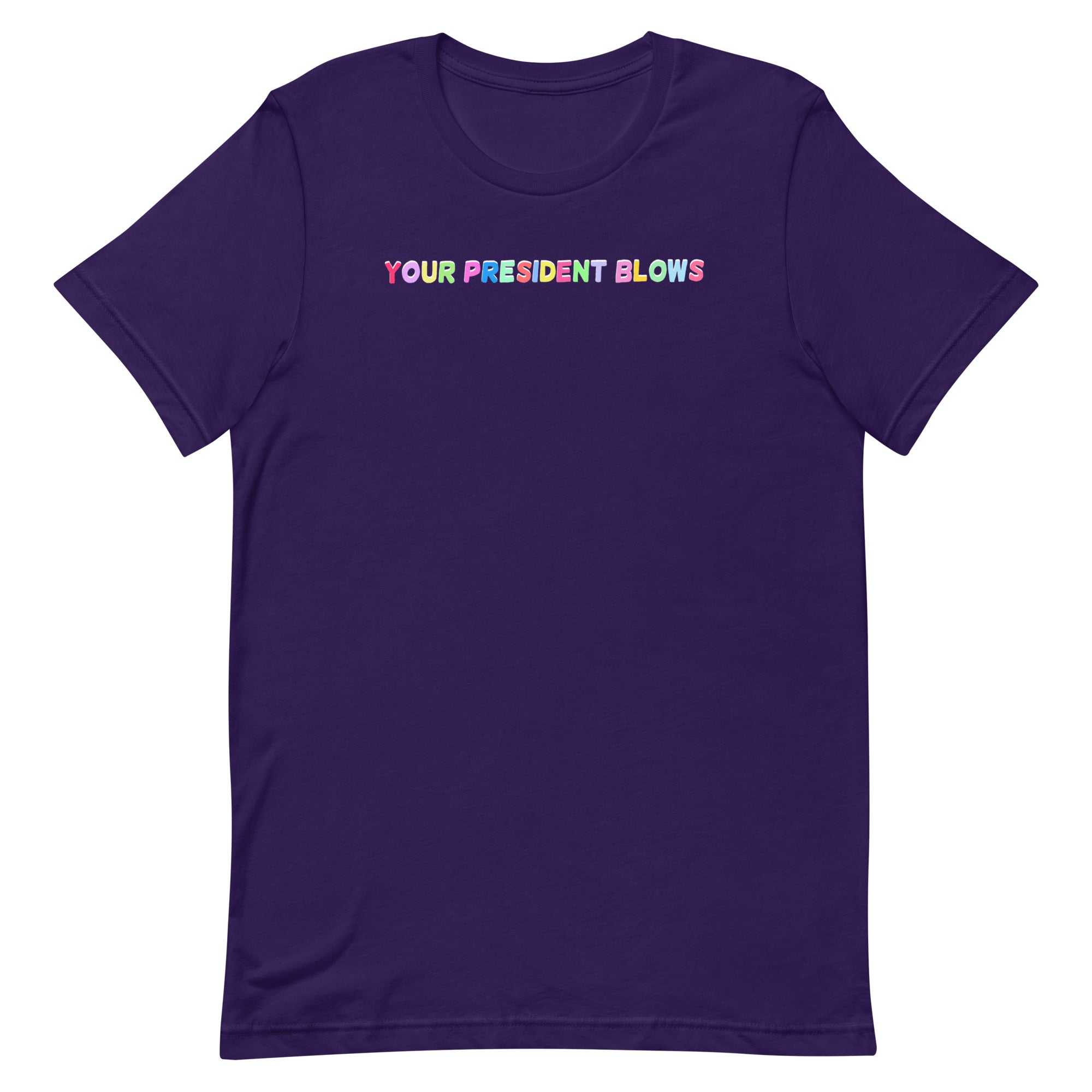 Protest t-shirt with political humour ethically made feminist apparel