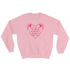 Don’t Care For The Patriarchy, The Monarchy Or This Fake Ass Democracy Unisex  Feminist Sweatshirt - Feminist Trash Store - Don’t Care For The Patriarchy, The Monarchy Or This Fake Ass Democracy Unisex Sweatshirt - Feminist Trash Store - Shop Women’s Rights T-shirts - Pink