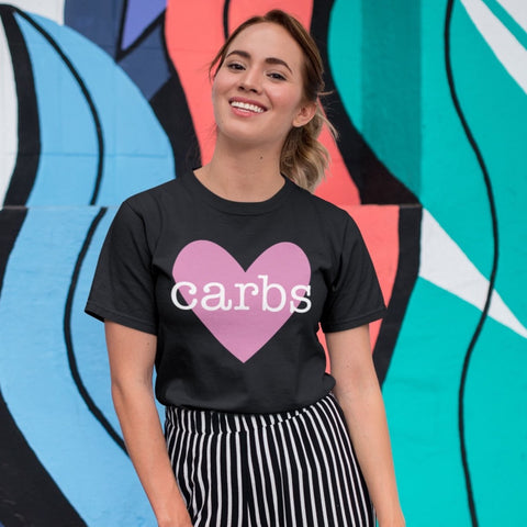 Carb Lover Unisex T-shirt - Feminist Trash Store 