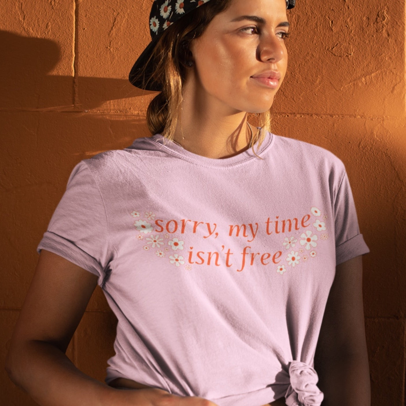 Sorry My Time Isn’t Free Short-Sleeve Unisex Feminist T-shirt - Feminist Trash Store -  Shop Women’s T-shirts - Pink Women’s Shirt