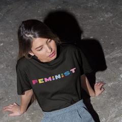 Feminist Unisex t-shirt - Shop Women’s Rights T-shirts - Feminist Trash Store - Black Oversized Women’s T-shirt