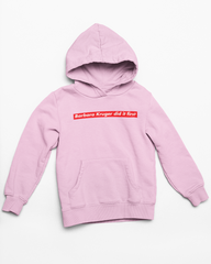 Barbara Kruger did it first Unisex Feminist Hoodie - Feminist Trash Store Shop - Women’s Rights T-shirts - Pink Women’s Hoodie