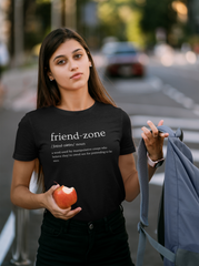 Friend-zone Definition unisex Feminist t-shirt - Shop Women’s Rights T-shirts - Feminist Trash Store - Women’s Oversized T-shirt