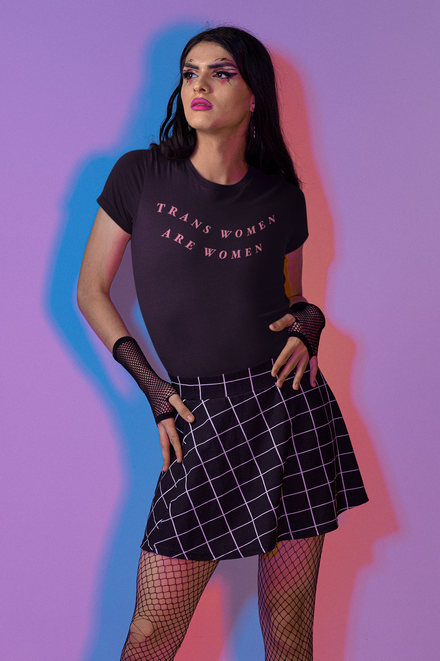 Trans Women Are Women Unisex Feminist T-Shirt- Shop Women’s Rights T-Shirts - Feminist Trash Store - Black Women’s Shirt