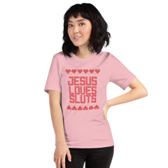 *Jesus Loves Sluts Limited Edition Unisex T-Shirt - Feminist Trash Store 