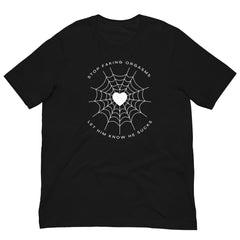 Stop Faking Orgasms Unisex Feminist T-shirt - Shop Women’s Rights T-shirts - Feminist Trash Store - Black