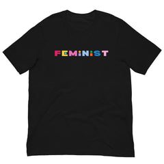 Feminist Unisex t-shirt - Shop Women’s Rights T-shirts - Feminist Trash Store - Black 